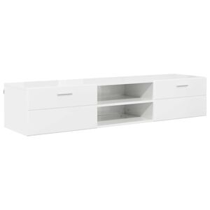 vidaXL F&aacute;b&oacute;l K&eacute;sz&uuml;lt Szekr&eacute;ny 150 x 39 x 30 cm Beton Sz&uuml;rke Szerelt Fa