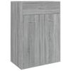 vidaXL sz&uuml;rke sonoma sz&iacute;nű szerelt fa cipősszekr&eacute;ny 60 x 35 x 84 cm