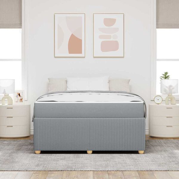 vidaXL &Aacute;gykeret matracmal Vil&aacute;gossz&uuml;rke 140 x 200 cm sz&ouml;vet