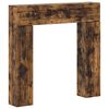 vidaXL Kandall&oacute;keret F&uuml;st&ouml;s T&ouml;lgy 102 x 18 x 100,5 cm Szerelt Fa