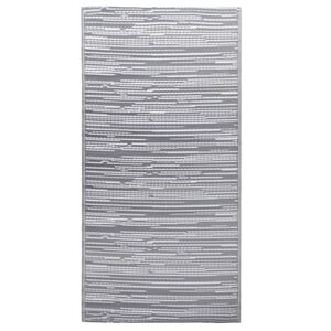 vidaXL k&uuml;lt&eacute;ri szőnyeg ARAKIL sz&uuml;rke 120x180 cm PP
