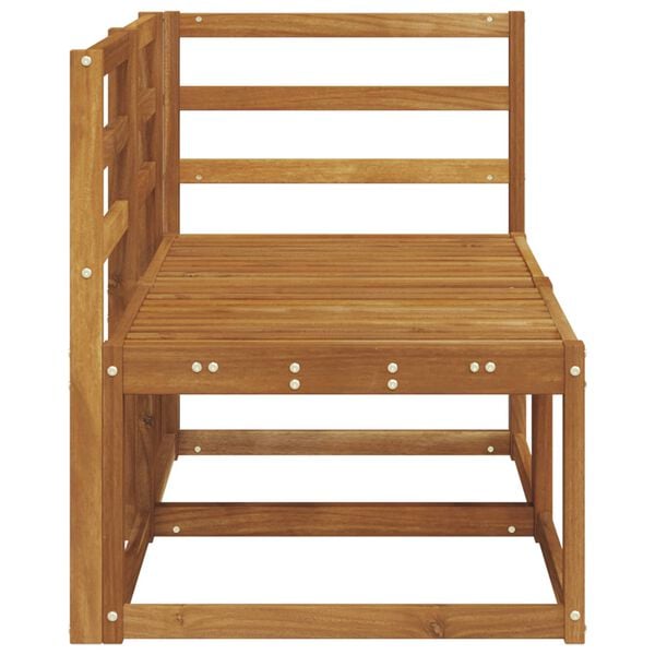 vidaXL K&uuml;lt&eacute;ri k&ouml;z&eacute;pső &eacute;s sarok kanap&eacute; 2 Darab Term&eacute;szetes