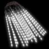 vidaXL 20 db 480 LED-es hideg feh&eacute;r bel-/k&uuml;lt&eacute;ri meteor f&eacute;nyf&uuml;z&eacute;r 30cm