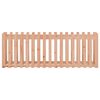 vidaXL tömör duglászfenyő kerti magaságyás kerítéssel 200x50x70 cm
