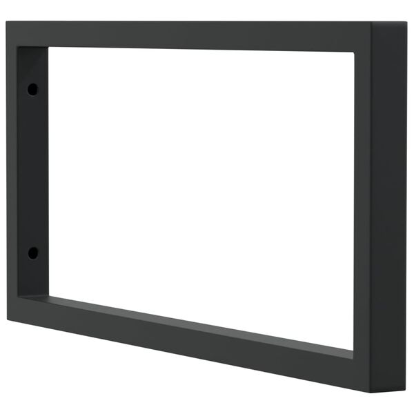 vidaXL 2 db fekete n&eacute;gysz&ouml;gletes ac&eacute;l polctart&oacute; mosd&oacute;hoz