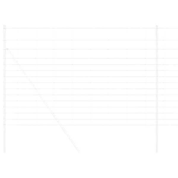 vidaXL Legelőker&iacute;t&eacute;s Ez&uuml;st 25 x 1,6 m Horganyzott ac&eacute;l