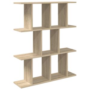 vidaXL Falpolc Sonoma T&ouml;lgy 102 x 20 x 96 cm Szerelt Fa