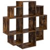 vidaXL Falpolc F&uuml;st&ouml;s T&ouml;lgy 90 x 25 x 90 cm Szerelt Fa