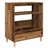 vidaXL Lemezj&aacute;tsz&oacute; &aacute;llv&aacute;ny Antik Fa 71 x 39,5 x 83 cm Szerelt Fa