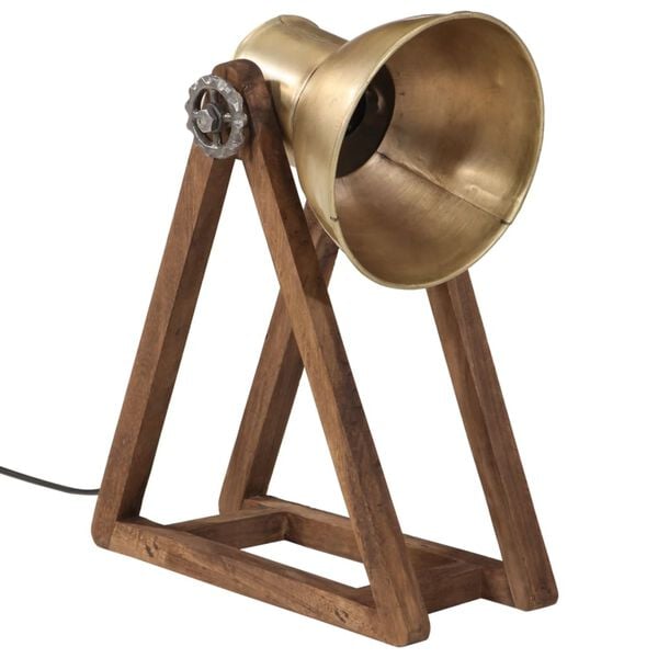 vidaXL antik s&aacute;rgar&eacute;z asztali l&aacute;mpa 25 W 30x17x40 cm E27