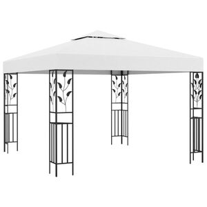vidaXL feh&eacute;r pavilon 3 x 3 m 180 g/m&sup2;
