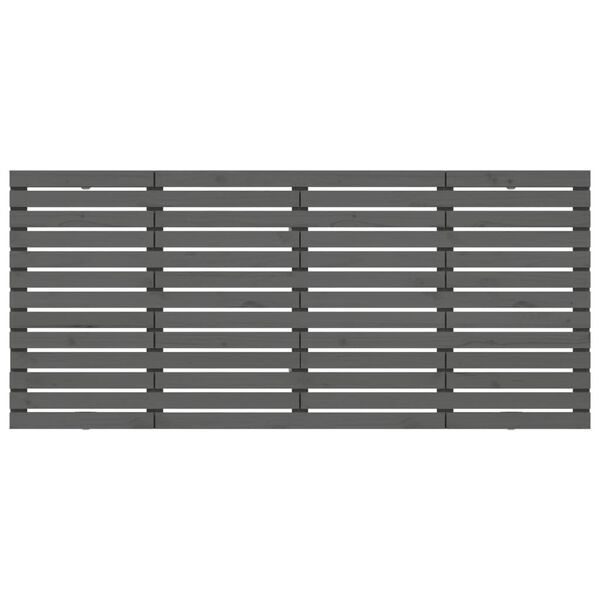 vidaXL sz&uuml;rke t&ouml;m&ouml;r fenyőfa fali fejt&aacute;mla 166 x 3 x 91,5 cm