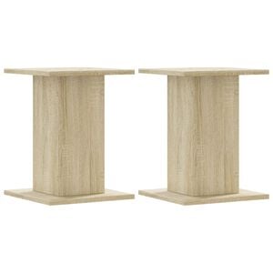 vidaXL 2 db sonoma t&ouml;lgy szerelt fa n&ouml;v&eacute;nytart&oacute; &aacute;llv&aacute;ny 30x30x40 cm