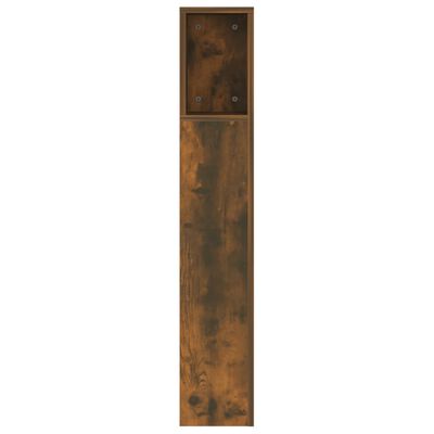 vidaXL füstös tölgyszínű áthidaló szekrény 160x18,5x104,5 cm