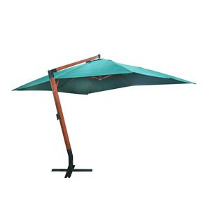 vidaXL Melia z&ouml;ld lebegő napernyő 300 x 400 cm