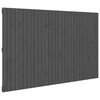 vidaXL sz&uuml;rke t&ouml;m&ouml;r fenyőfa fali fejt&aacute;mla 185 x 3 x 110 cm