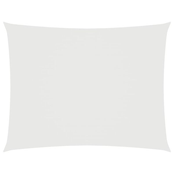 vidaXL fehér téglalap alakú oxford-szövet napvitorla 2,5 x 3,5 m