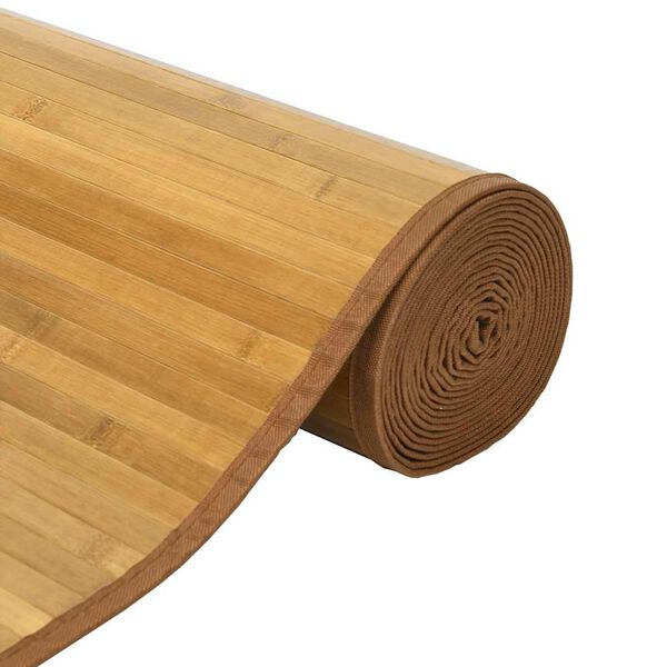 vidaXL n&eacute;gysz&ouml;gletű term&eacute;szetes bambusz szőnyeg 60 x 1000 cm