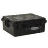 vidaXL fekete PP hordozhat&oacute; rep&uuml;lős tok 55 x 43 x 21 cm