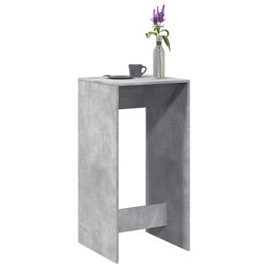 vidaXL betonsz&uuml;rke szerelt fa b&aacute;rasztal 51 x 50 x 103,5 cm