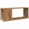 vidaXL k&eacute;zműves t&ouml;lgy sz&iacute;nű szerelt fa TV-szekr&eacute;ny 80x24x32 cm