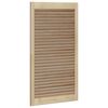 vidaXL Széfajtó 2 pcs Természetes 140.5 x 2.1 x 49.5 cm Tömör fenyőfa