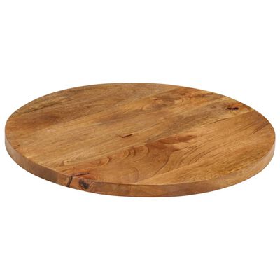 vidaXL tömör mangófa kerek asztallap Ø60 x 2,5 cm