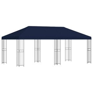 vidaXL Oldalfalas pavilon 6 x 3 m K&eacute;k Poli&eacute;szter &eacute;s ac&eacute;l 190