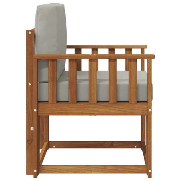 vidaXL K&uuml;lt&eacute;ri kanap&eacute; T&ouml;m&ouml;r ak&aacute;cfa &eacute;s poli&eacute;szter