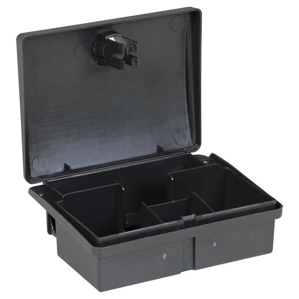 vidaXL 20 db fekete eg&eacute;rfog&oacute; 13x10x4 cm