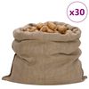 vidaXL 30 db jutazs&aacute;k 100 x 110 cm 100% juta 340 g/m2