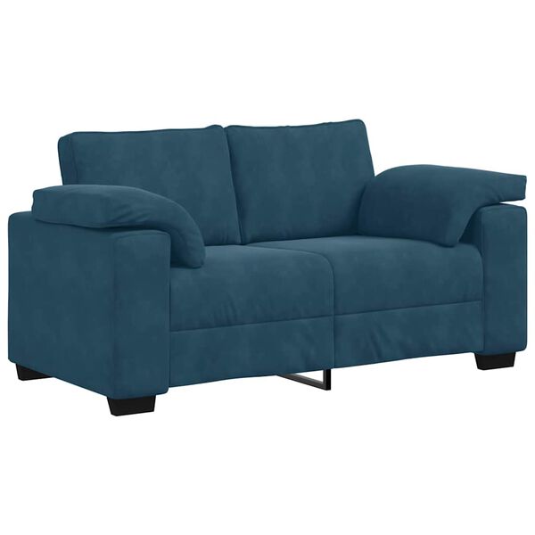 vidaXL k&eacute;k b&aacute;rsony loveseat kanap&eacute; 160x77x82 cm