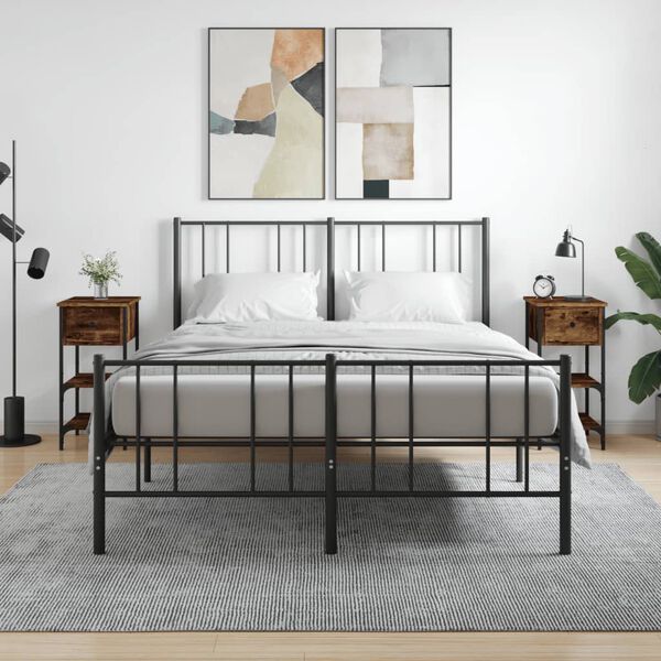 vidaXL 2 db f&uuml;st&ouml;s t&ouml;lgy sz&iacute;nű szerelt fa &eacute;jjeliszekr&eacute;ny 34x36x70 cm