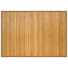 vidaXL n&eacute;gysz&ouml;gletű term&eacute;szetes bambusz szőnyeg 70 x 100 cm