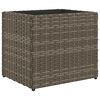 vidaXL 2 db sz&uuml;rke polyrattan kerti &uuml;ltetől&aacute;da 36x30x32 cm
