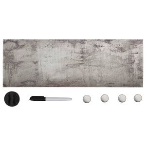 vidaXL falra szerelhető m&aacute;gneses &uuml;vegt&aacute;bla 60 x 20 cm