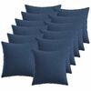vidaXL P&aacute;rna huzat 12 db HEERLEN K&eacute;k 40 x 40 cm Sz&ouml;vet