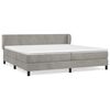 vidaXL vil&aacute;gossz&uuml;rke b&aacute;rsony rug&oacute;s &aacute;gy matraccal 200x200 cm