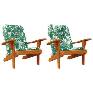 vidaXL Sz&eacute;kp&aacute;rn&aacute;k 2 pcs Lev&eacute;l mint&aacute;zat 58 x 77 x 4,5 cm Oxford Sz&ouml;vet