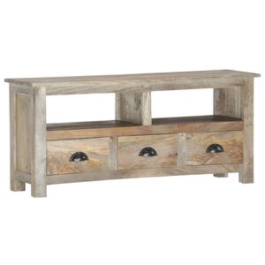 vidaXL t&ouml;m&ouml;r mang&oacute;fa TV-szekr&eacute;ny 110 x 30 x 50 cm