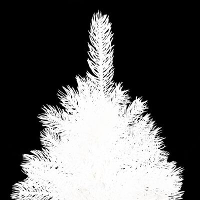 vidaXL fehér műkarácsonyfa LED-ekkel és gömbszettel 120 cm