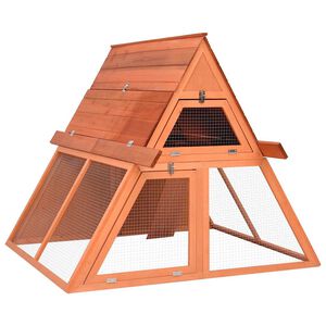 vidaXL t&ouml;m&ouml;r fenyőfa ny&uacute;lketrec 152 x 127 x 109,5 cm
