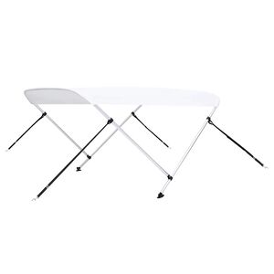 vidaXL feh&eacute;r k&eacute;t&aacute;g&uacute; bimini tető 150 x 120 x 110 cm