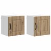 vidaXL Mosogat&oacute;g&eacute;p panel Kalmar 2 db Artisan t&ouml;lgy Szerelt Fa