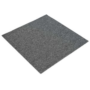 vidaXL Szőnyegcsempe K&ouml;z&eacute;p Sz&uuml;rke 50 x 50 cm 36 db PP &eacute;s Bitumen