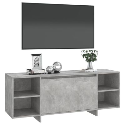 vidaXL betonszürke forgácslap TV-szekrény 130 x 35 x 50 cm