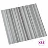 vidaXL Padl&oacute;deszk&aacute;k 55 pcs Vil&aacute;gossz&uuml;rke 5,11 m&sup2; PVC