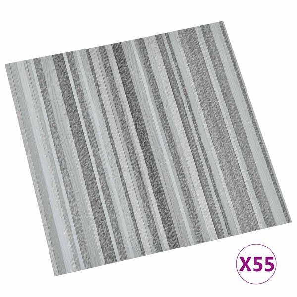 vidaXL Padl&oacute;deszk&aacute;k 55 pcs Vil&aacute;gossz&uuml;rke 5,11 m&sup2; PVC