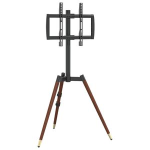 vidaXL h&aacute;roml&aacute;b&uacute; TV-tart&oacute; 37"-65" k&eacute;pernyőh&ouml;z max VESA 400x400mm 40 kg