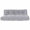 vidaXL Pallet Sofa P&aacute;rna 2 pcs Sz&uuml;rke 120 x 80 x 38 cm Sz&ouml;vet